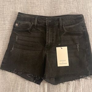 Just USA Black Jean Shorts